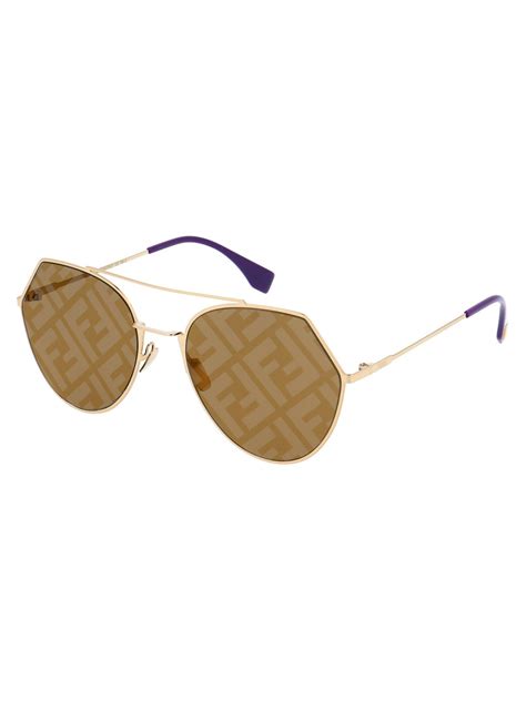 fendi motif sunglasses|Fendi monogram sunglasses.